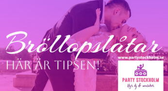 Bröllopslåtar – här är tipsen